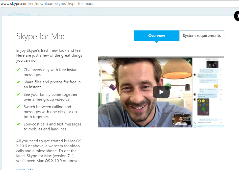 download skype for mac os